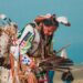 man wearing headdress